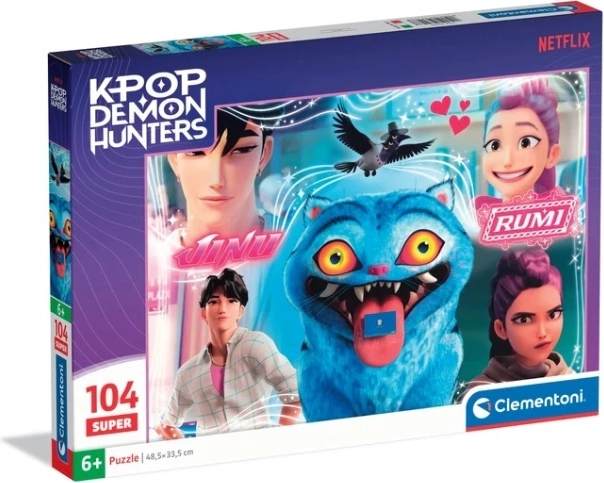 Пъзел Clementoni Super K-Pop Demon Hunters 104 части
