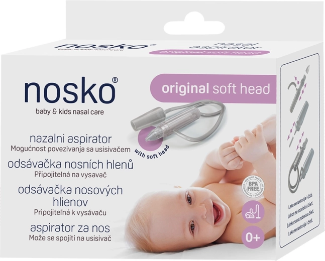 Nosko nasal mucus aspirator Soft Head