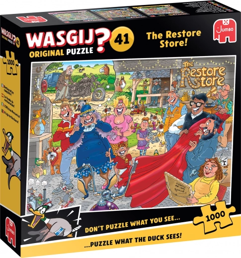 Пъзел WASGIJ 41: Обновяване на магазина, 1000 части