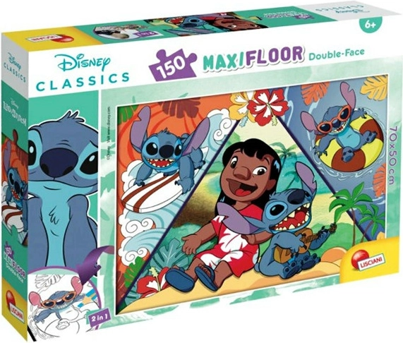 Макси подово пъзел 150 LILO & STITCH