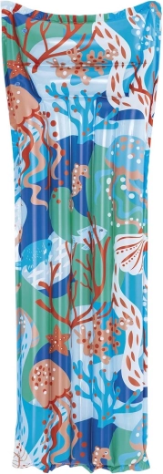 Stylish botanical print with coral motif