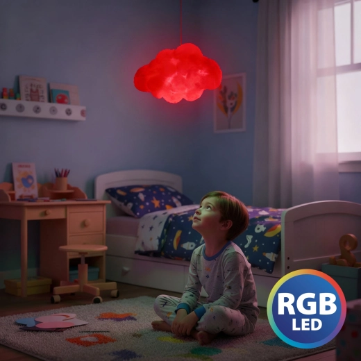 Magical Cloud Lamp with 16 RGB LEDs