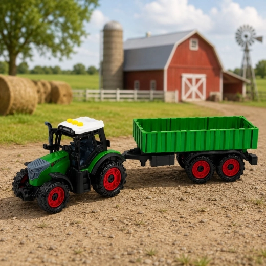 Large two-axle cargo trailer