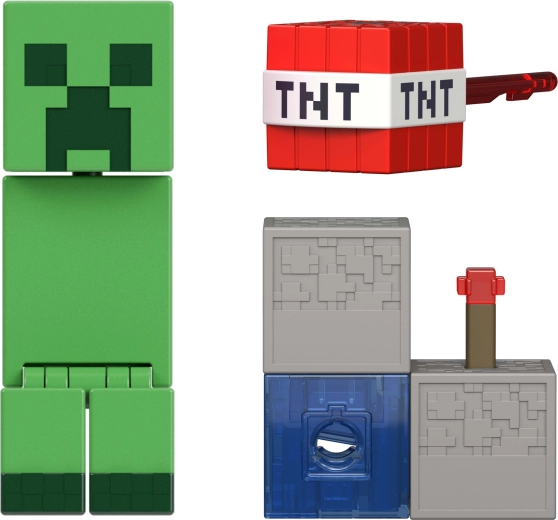 Charged Creeper в пикселен стил