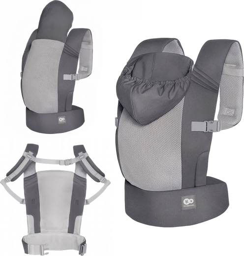 Kinderkraft ergonomic baby carrier Carrybee – Gray