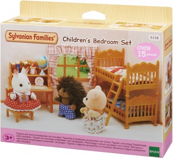Селска детска стая с двуетажно легло SYLVANIAN FAMILIES