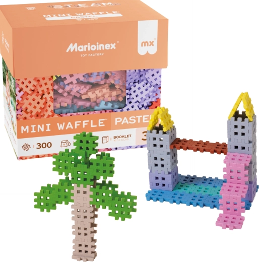 Конструктор Marioinex Mini Waffle Pastel – 300 части