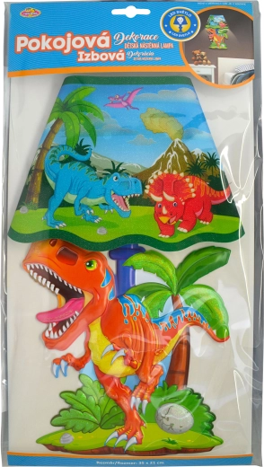 Детска стенна 3D лампа T‑Rex