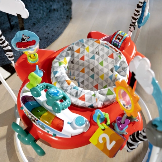 Interactive music, lights, and learning in 4 languages