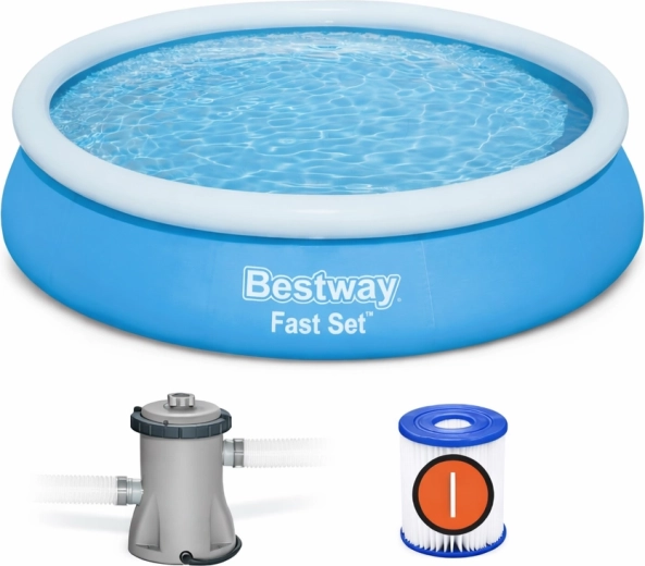 Bestway Fast Set self-erecting pool 366 × 76 cm with filter pump