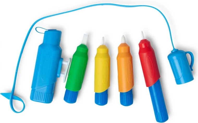 4 reusable water pens with different tips