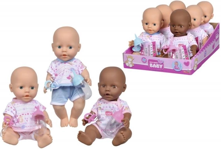 Кукла New Born Baby – пие и пишка 30 см