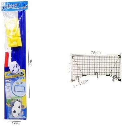 Children's soccer goal with ball