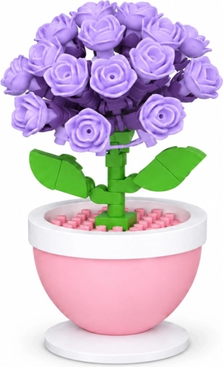 Purple hydrangea as a decoration
