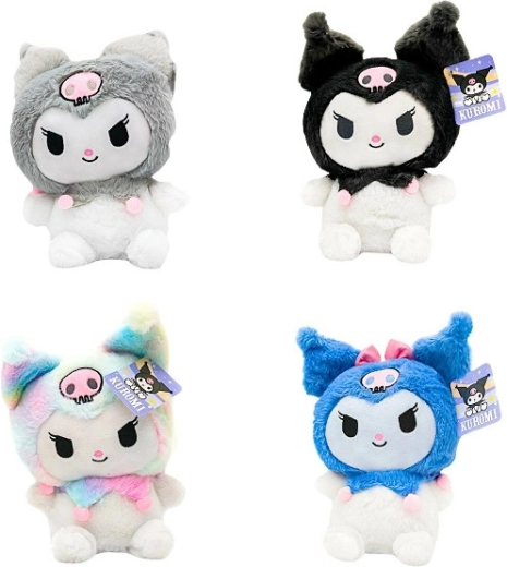 Плюшена играчка HELLO KITTY Kuromi 30 см – пухкава гушка