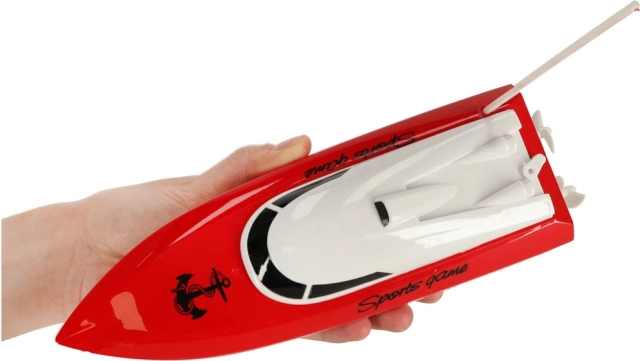 RC състезателна лодка 4CH mini CP802 – Червена