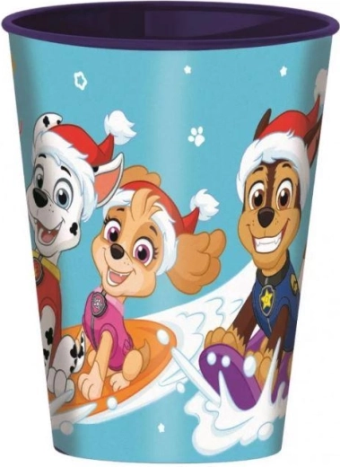 Paw Patrol Christmas plastic cup 260 ml