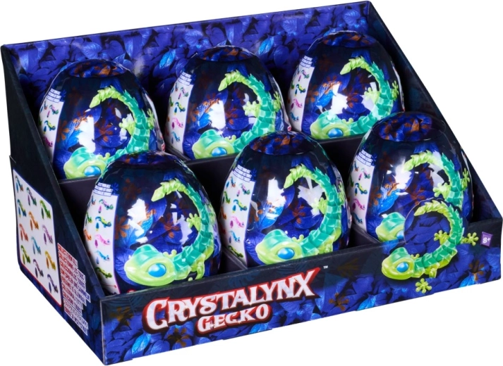 Огъваем гекон CRYSTALYNX в тайнствено яйце