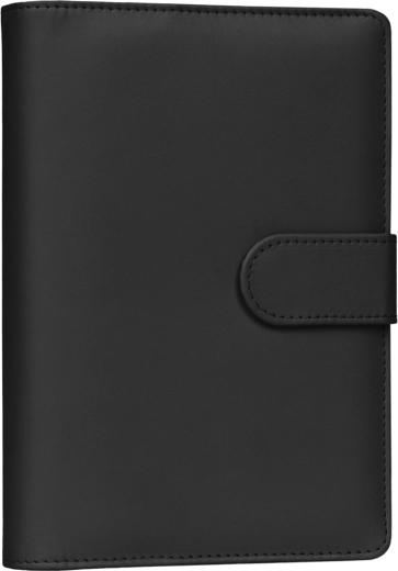 Notique refill – weekly ring-bound planner with replaceable pages 2027, black, 12.5 × 19 cm