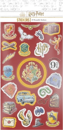Harry Potter анимационни стикери – комплект 25 многократно използваеми стикера