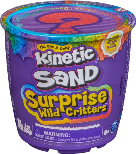 Kinetic sand for creative play