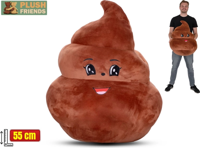Плюшена възглавница Plush Friends „аканце“ 55 см
