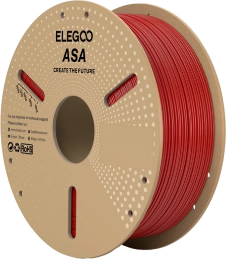 Филамент Elegoo ASA червен 1,75 мм