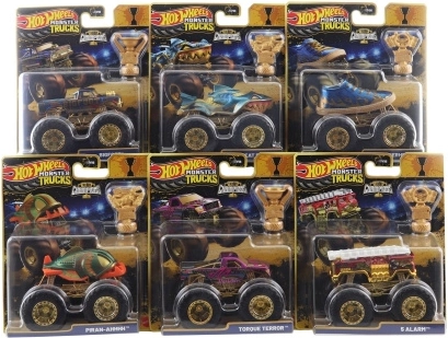 Hot Wheels Monster Trucks Bigfoot Trophy Champions – collectible model 1:64