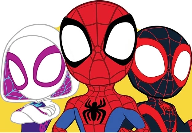 Моите книжки за оцветяване Spidey