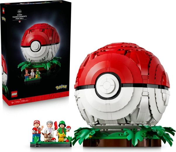 LEGO Pokémon Poké Ball: Iconic Trainer Moments