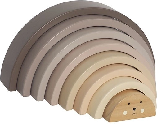 Jabadabado wooden stacking rainbow