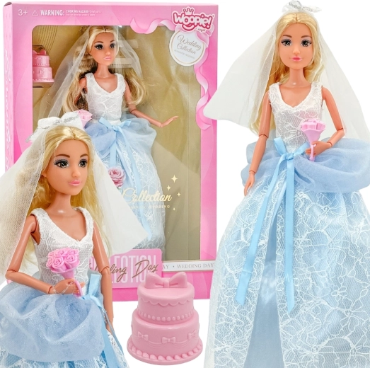 Woopie LILY модерна кукла булка с торта