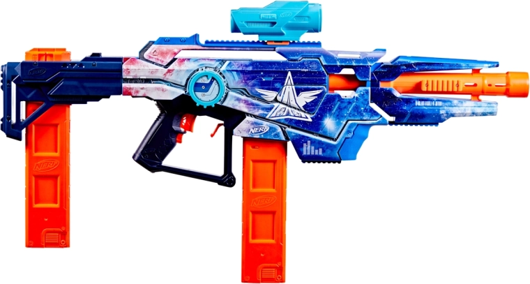 Богат комплект: 2 пълнителя и 48 стрелички Nerf N1