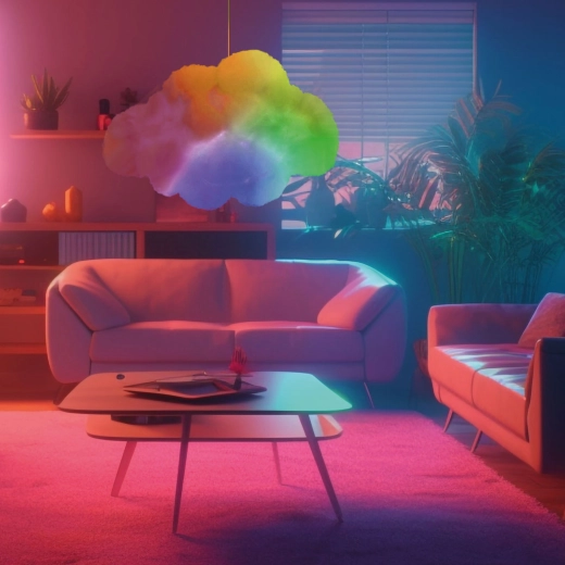 Colorful RGB lighting