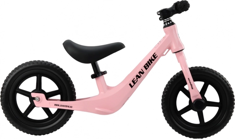 MAGNEZIO balance bike pink with lightweight magnesium frame 12”