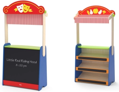 Viga Toys театър и магазинче 2в1
