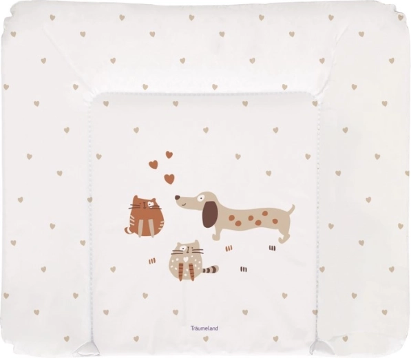 Träumeland changing mat Cats&Dogs 75 × 85 cm