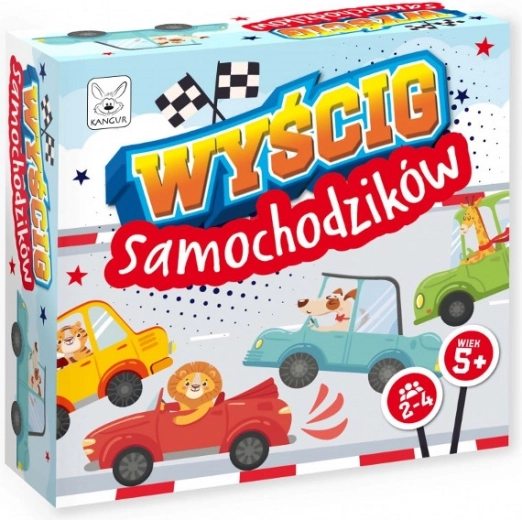Състезание с колички – настолна игра