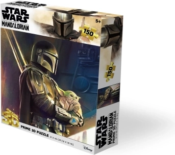 3D Puzzle STAR WARS: THE MANDALORIAN – Mando, 300 pieces