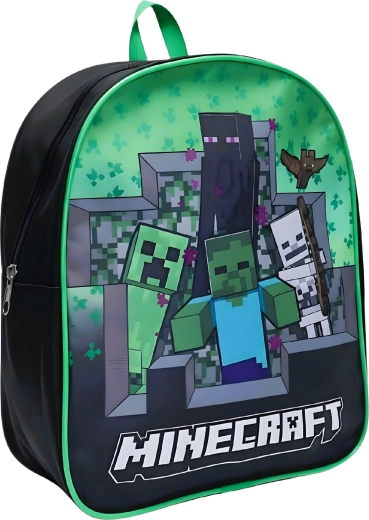 Детска раница Minecraft с мотив Creeper, Zombie, Enderman и Skeleton