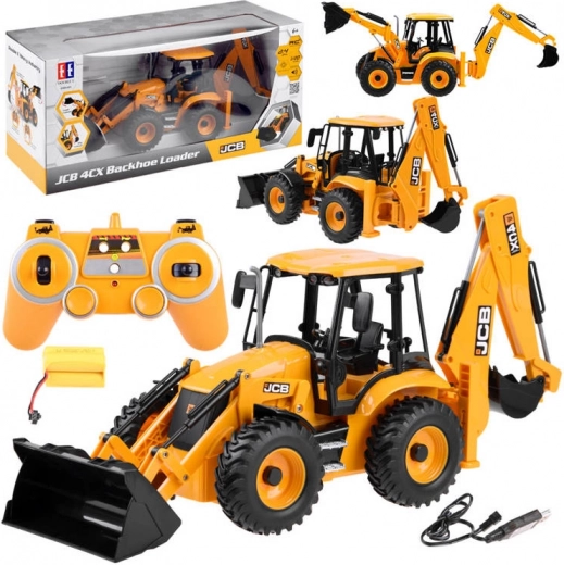 Голям RC трактор – булдозер и товарач JCB 1:20