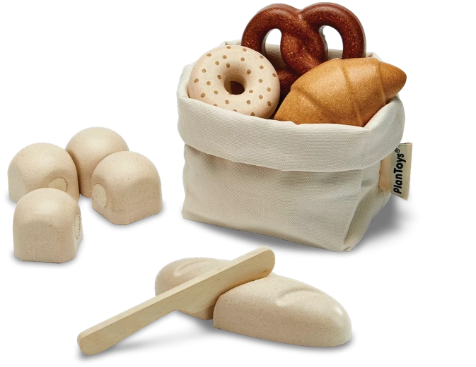 Дървен комплект печива PlanToys
