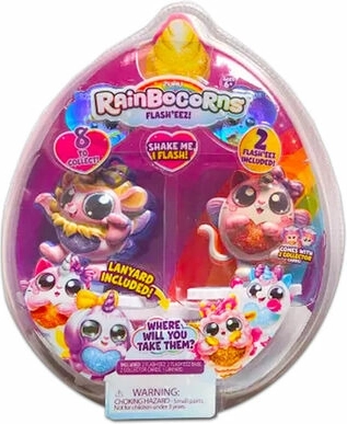 Светещи фигурки RainboCorns Flash с връвчица