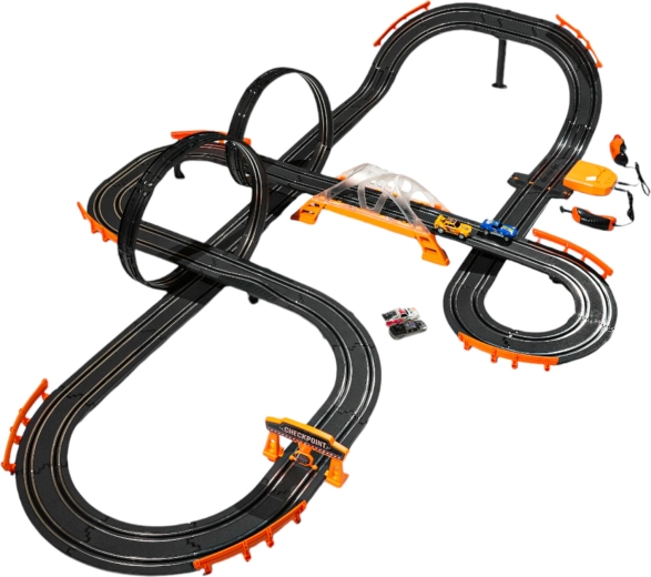 Състезателна писта TRACK MASTER със светлини и аксесоари
