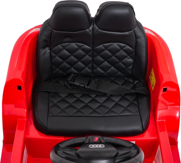 Comfortable seat with safety belts