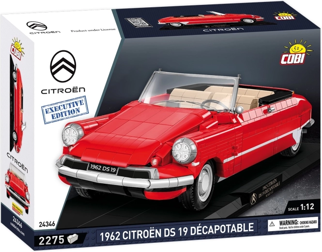 COBI Citroën DS 19 кабриолет 1962 Executive Edition 1:12