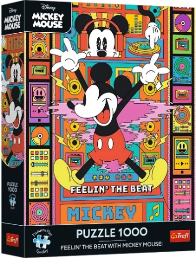 Puzzle Premium Plus 1000 Pieces Feel the Rhythm with Mickey