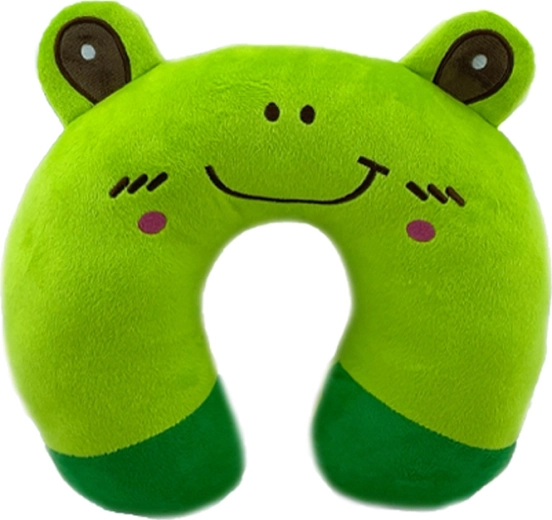 Plush Headrest Frog – Rescuer