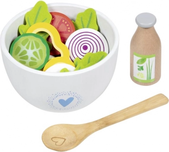 Дървен комплект Goki Vitabowl