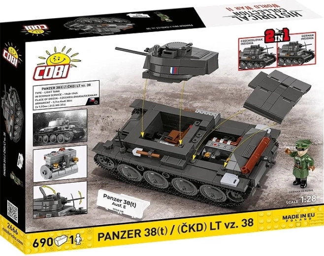 Модел 2 в 1: LT vz. 38 и Panzer 38(t)